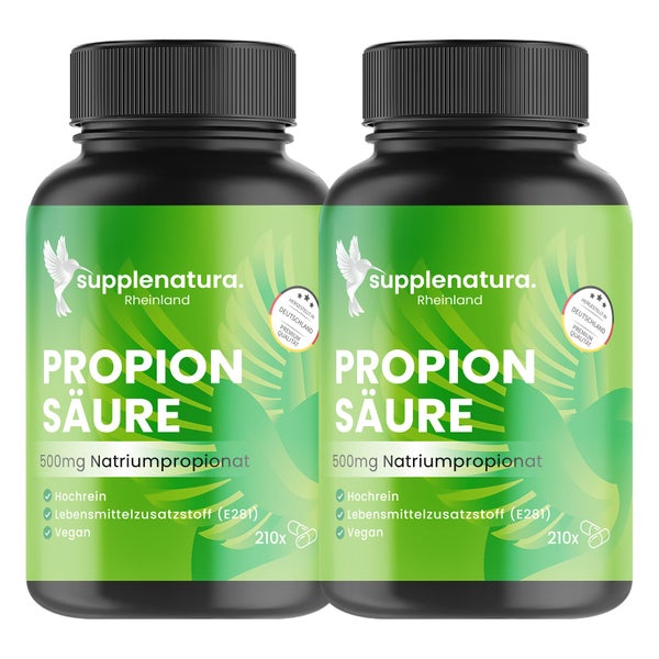 supplenatura® Propionsäure Kapseln (Natriumpropionat E281) 420 St