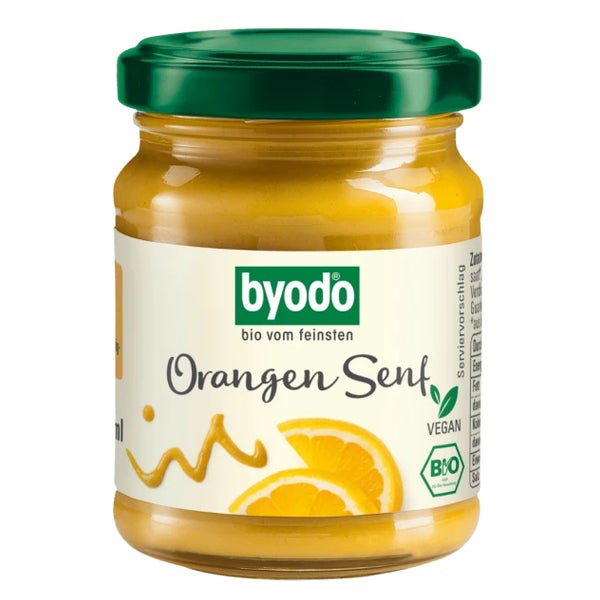 BYODO Orangen Senf Bio 125 ml