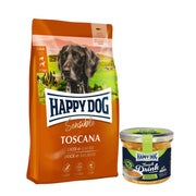 Happy Dog Sensible Toscana + Snack Drink Hähnchen und Gemüse 13 kg