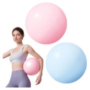 Gymnastikball 25cm Pilates Yoga AntiBurst #8 Sakura-Rosa + H 1 St