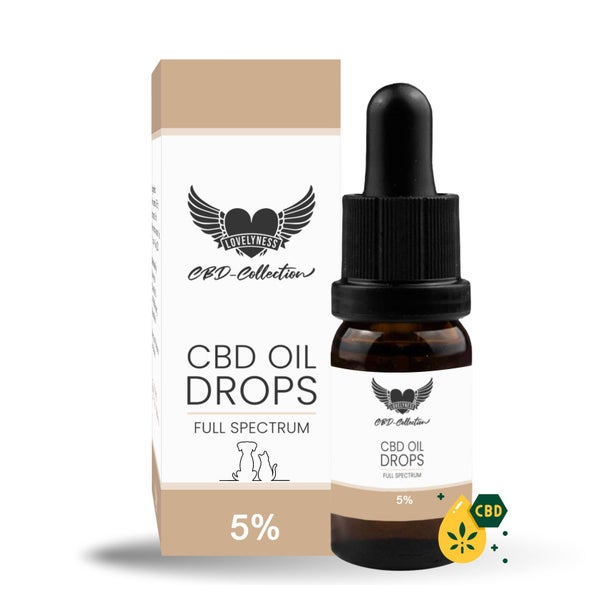 Lovelyness - CBD Öl 5% für Tiere, Hunde und Katzen