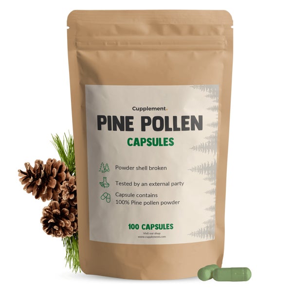 Cupplement - Kiefernpollen  500mg - Kapseln 100 St