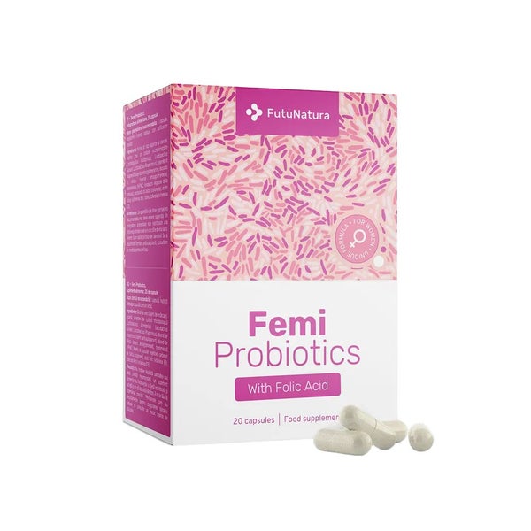 FutuNatura Femi Probiotics mit Folsäure für Frauen 20 St