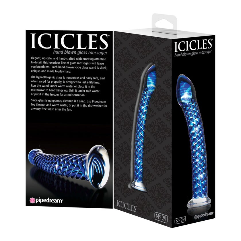 Icicles - Handgefertigter Glasdildo "Icicles No. 29" gnstig kaufen | medpex