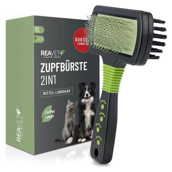 Zupfbürste 2in1 - ReaVET
