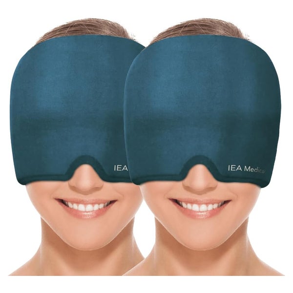 IEA Medical Migränemaske - blau - 2er Pack 2 St