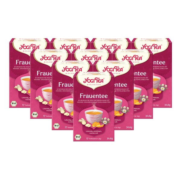 Yogi Tea - Frauentee Bio Kräutertee | 10 x 30,6g 10x17 St