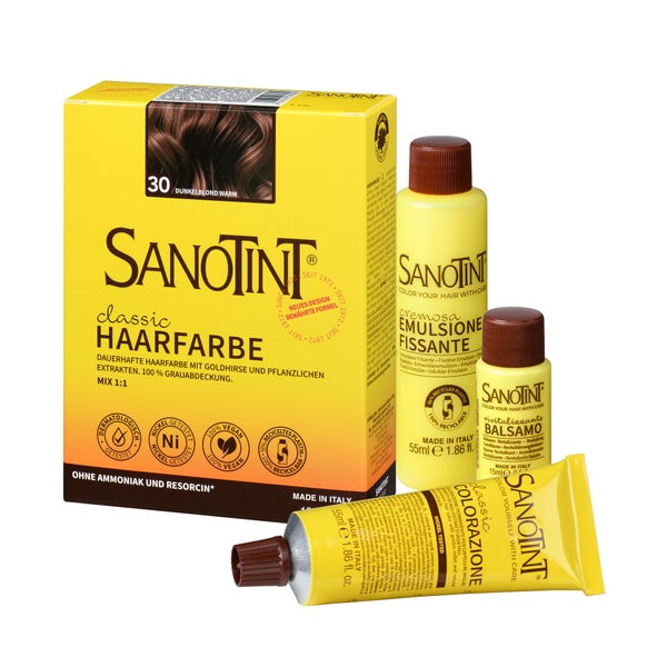 SANOTINT® classic 30 Dunkelblond Warm 125 ml