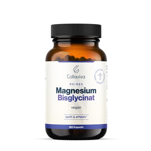Reines Magnesium Bisglycinat vegane Kapseln  2-Monatspackung 180 St