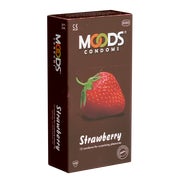 Produktabbildung: «Strawberry Condoms», 12 Stück, rosa, Erdbeer-Aroma, 53mm (12 Kondome) 12 St