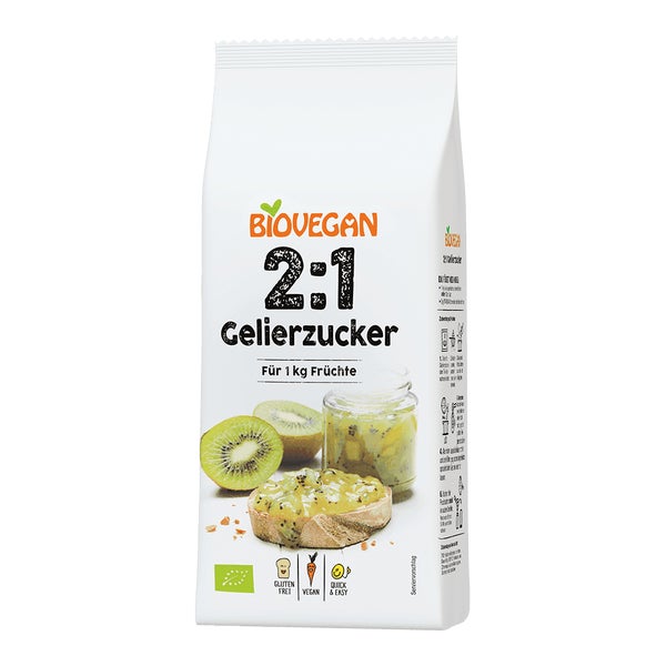 Biovegan Gelierzucker 2:1 500 g