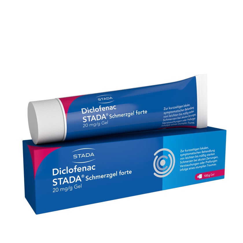 Diclofenac Stada Schmerzgel forte 20 mg/ 100 g