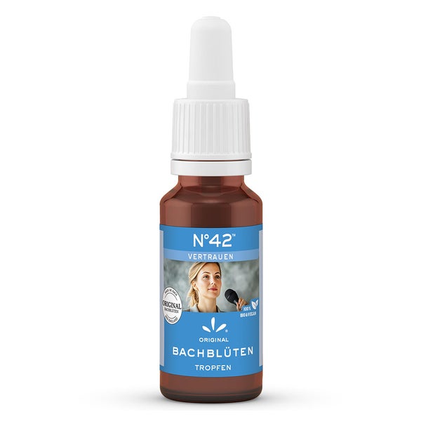 Lemon Pharma Bachblüten Tropfen N°42 – Vertrauen 20 ml