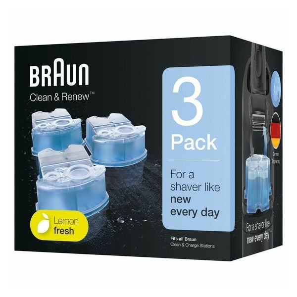 Braun Clean&Renew CCR3, Reinigungskartuschen für Elektrorasierer 1 St