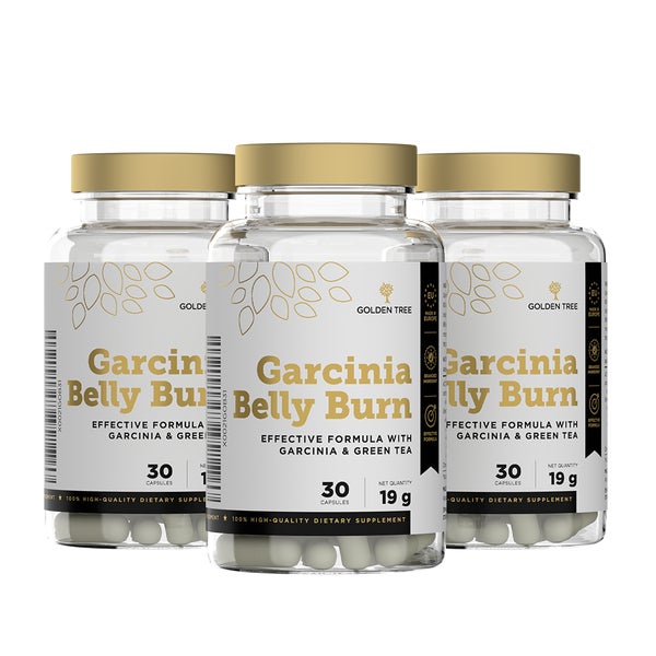 Golden Tree Garcinia Belly Burn Dreifach-Effekt  2+1 gratis 90 St