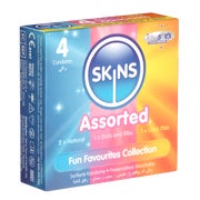 Assorted Mix Kondome 4 Stück – verschiedene Sorten (4 Kondome) 4 St