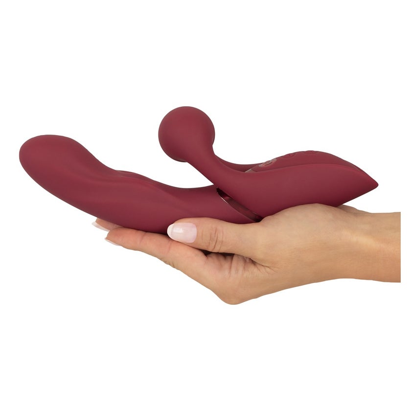JAVIDA - Rabbitvibrator mit Klopf-Funktion 1 St gnstig kaufen | medpex
