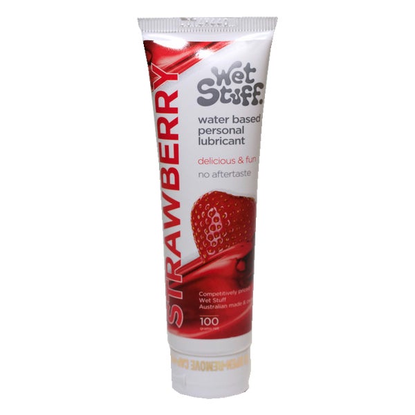Strawberry Gleitgel 100 g mit Erdbeeraroma auf Wasserbasis (0.1 kg) 100 g