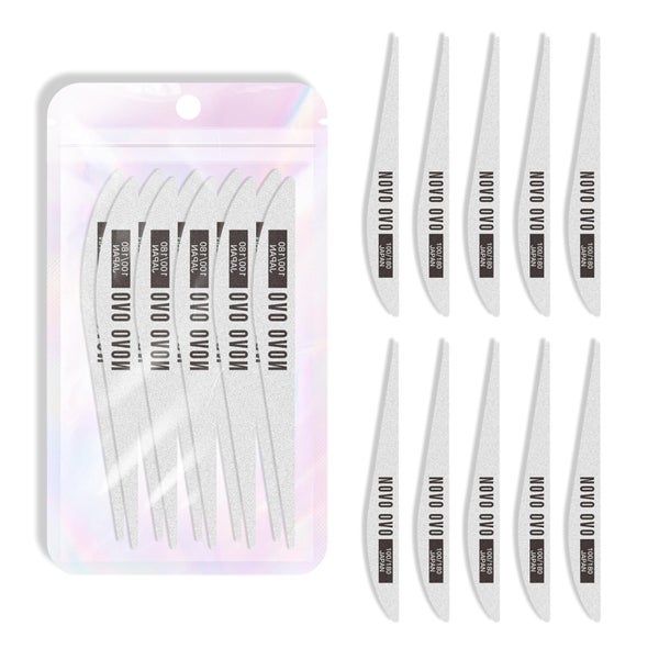 Nagelfeilen dünn 10er doppelseitig Double Sides Slim Nail Fi 1 St
