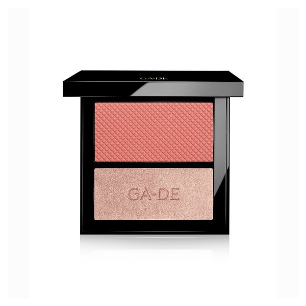 Ga-De Velveteen Blush & Shimmer Duet - 50 Rose & Glow 7,4 g