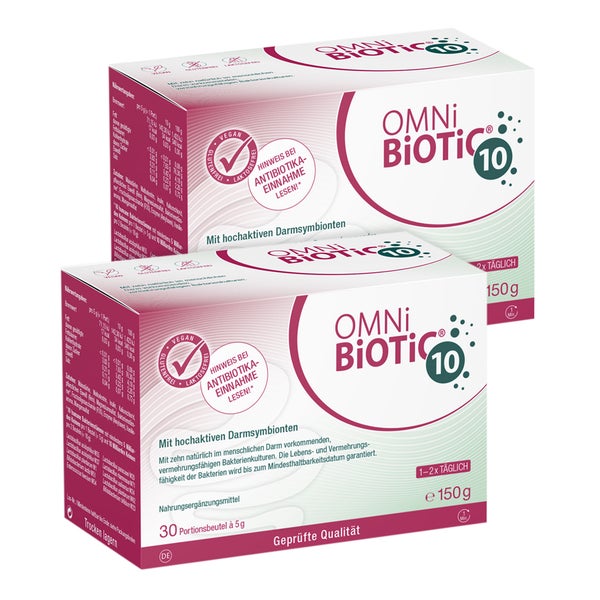 Doppelpack Omni Biotic 10 Pulver 2X30X5 g