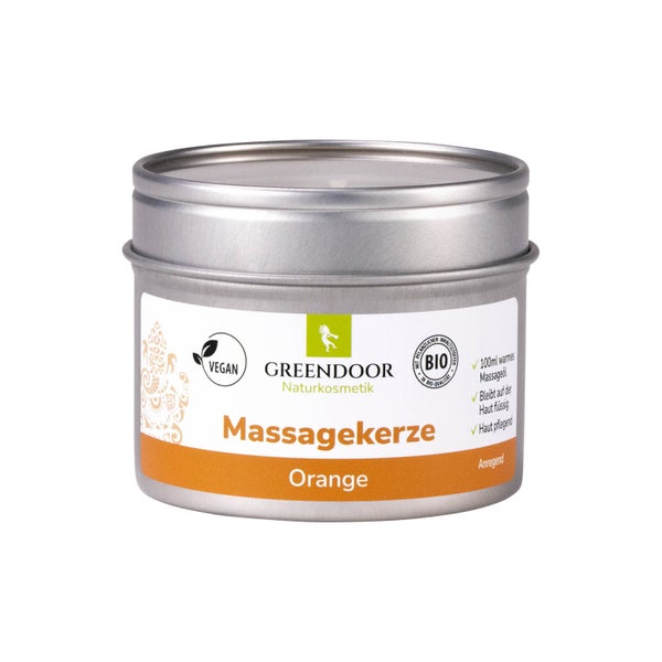 GREENDOOR Massagekerze  Orange 100 ml
