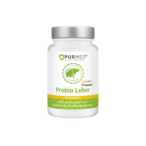 PURMEO Probio Leber - Lactobacillus & Bifidobacterium 60 St