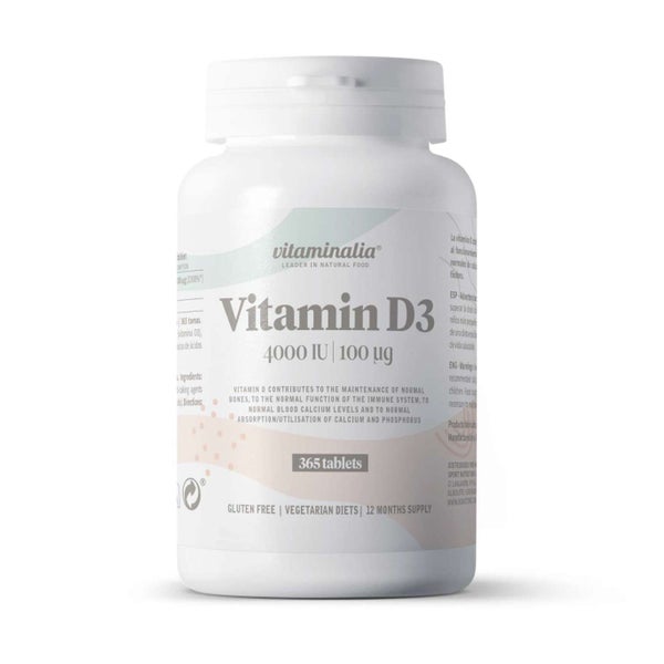 VITAMIN D3 4000UI - 365 tabs 365 St
