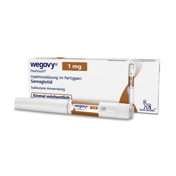 Wegovy 1 mg FlexTouch Injektionslsg.Fert 1X3 ml