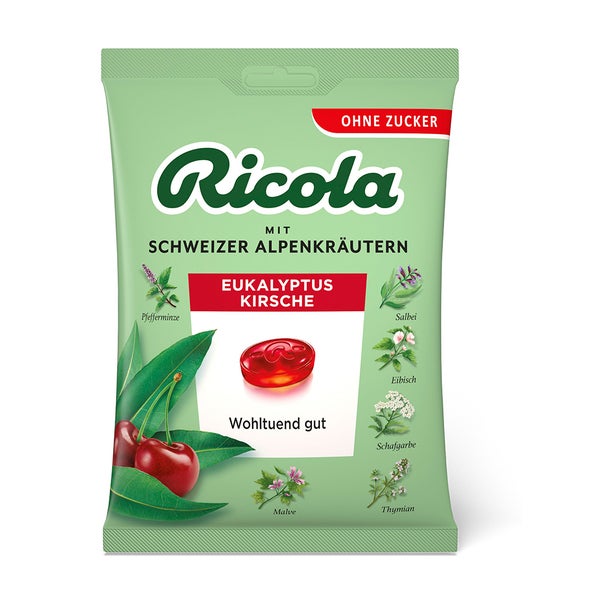 Ricola O.z.beutel Eukalyptus Kirsche Bon 75 g