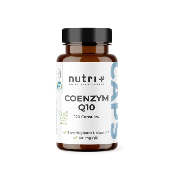 nutri+ Coenzym Q10 Kapseln 100 mg Ubichinon 120 St