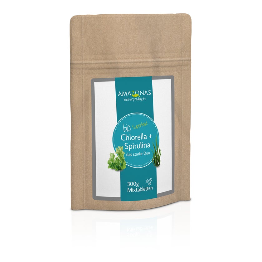 Amazonas Bio Chlorella + Spirulina Mix Tabletten 300 g
