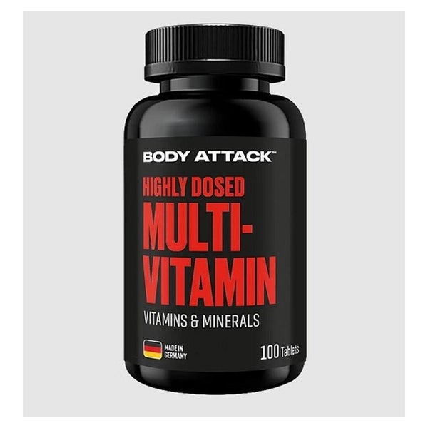 Body Attack Multi Vitamin 100 Tabletten 100 St