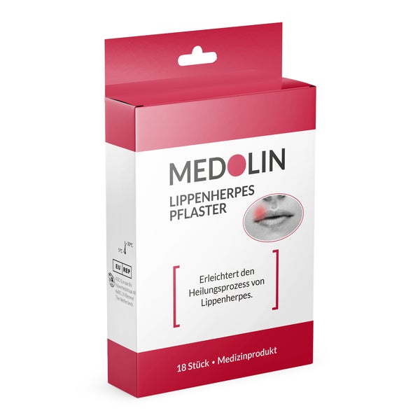 Medolin® Herpes Pflaster - Herpespflaster -  Herpes Patches 18 St