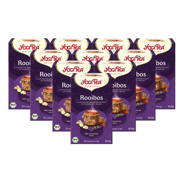 Yogi Tea - Rooibos Bio Gewürztee | 10 x 30,6g 10x17 St