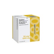 Sitagliptin/metformin 089pharm 50 Mg/1000 Mg Fta 196 St