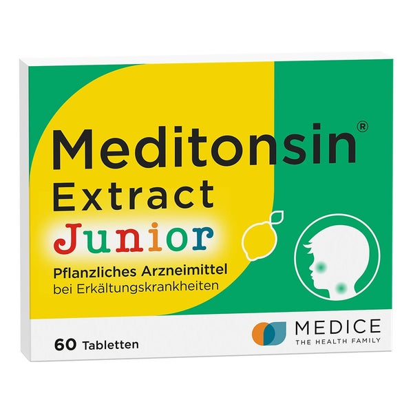 Meditonsin Extract Junior Pflanzl.erkältungstabl. 60 St