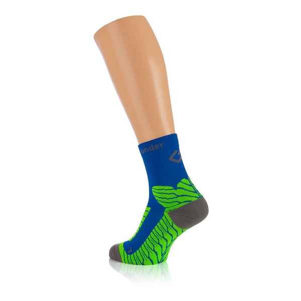 UNDER PRESSURE SOCKX | halbhohe Socken mit Kompression (1 Paar) 43-46 / blau 2 St