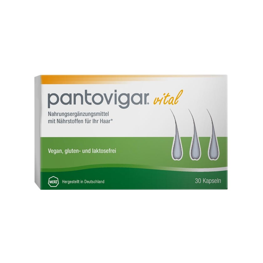 Pantovigar Vital Kapseln Mit Nährstoffen Für Haare 30 St