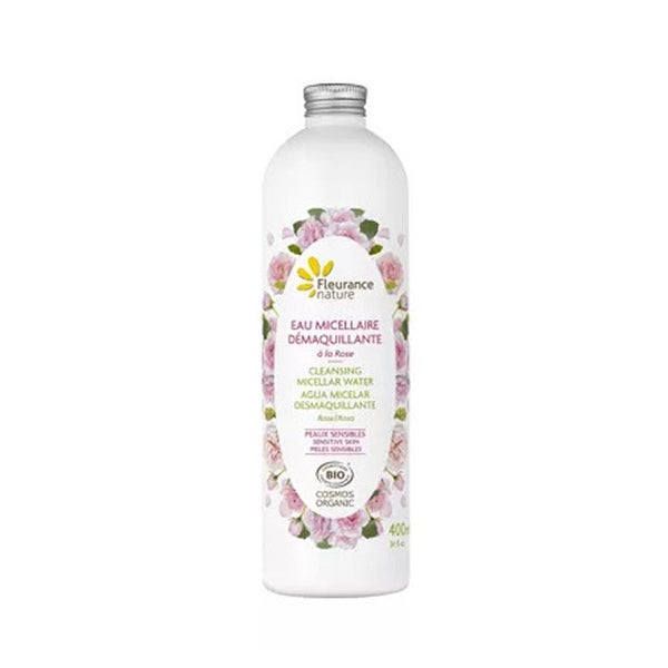 Fleurance Nature - Mizellen-Make-up-Entfernerwasser Bio-Rose 400 ml