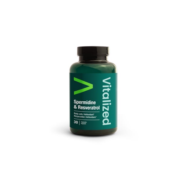 Vitalized Spermidine 3 Mg & Resveratrol Kapseln 30 St
