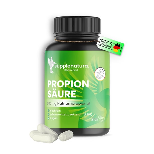 supplenatura® Propionsäure Kapseln (Natriumpropionat E281) 210 St