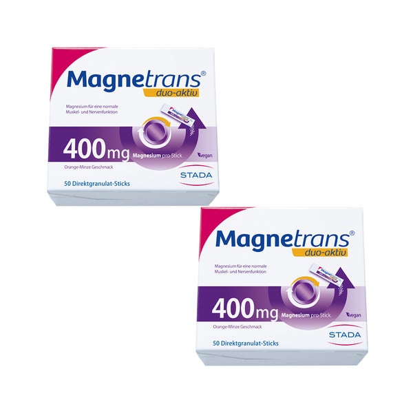 Magnetrans Duo Aktiv 400mg - 2 x 50 St. 2X50 St