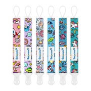 Baby Scherkette BPA Frei Stoff Dummy Clips 1 St