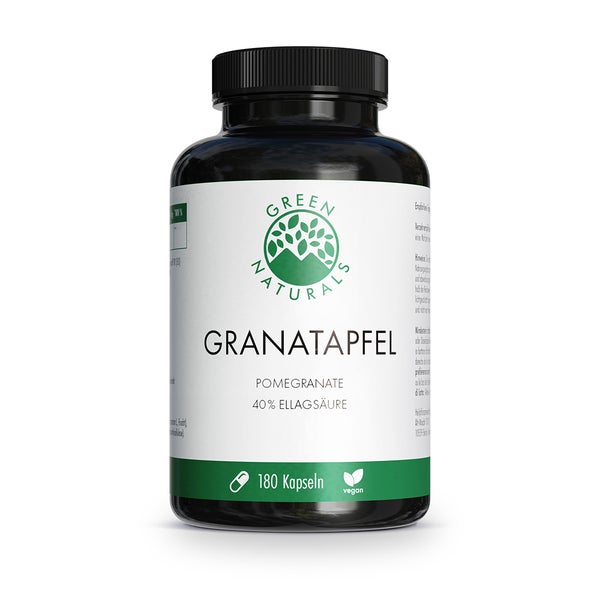 Green Naturals Granatapfel+40% Ellagsäur 180 St