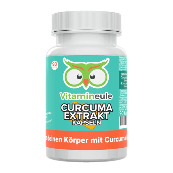 Vitamineule® Curcuma Extrakt Kapseln 350 mg Curcumin 70 g