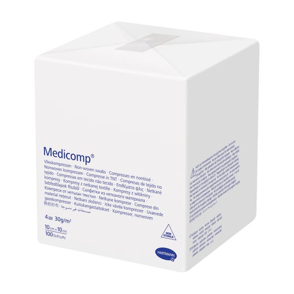 Hartmann Medicomp unsteril 4f 10x10cm (100 Stück) 100 St
