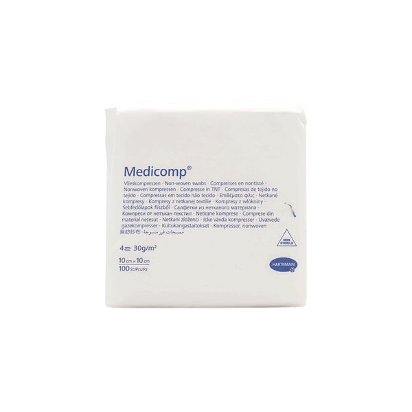Hartmann Medicomp unsteril 4f 10x10cm (100 Stück) 100 St