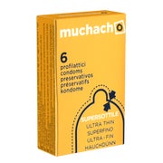 «Supersottile», 6er-Pack, transparente ultra dünne Kondome (6 Kondome) 6 St