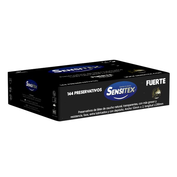 Fuerte 144 extra starke vegane Kondome (144 Kondome) 144 St